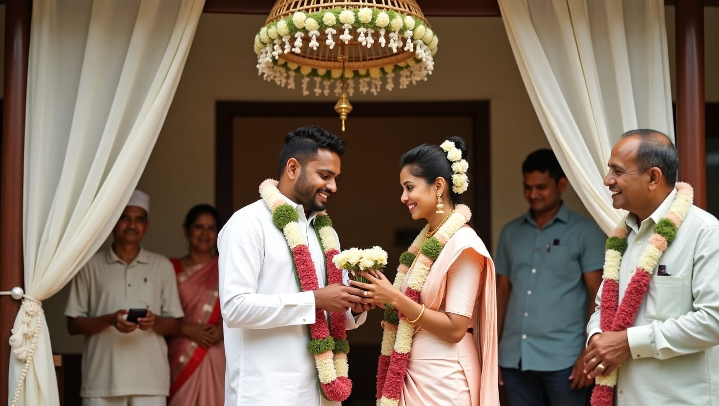 Traditional Poruwa ceremony