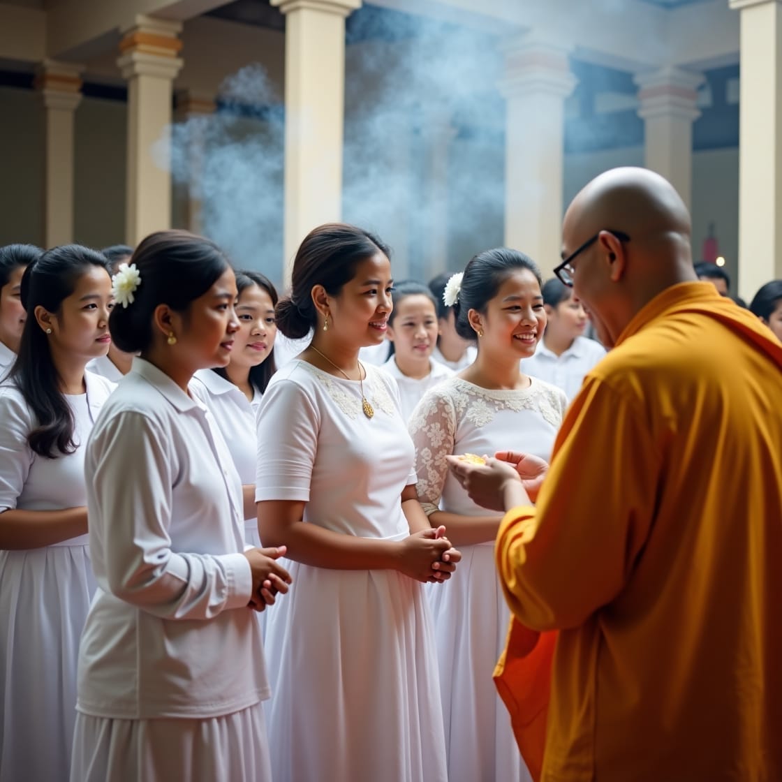 Religious ritual ceremony