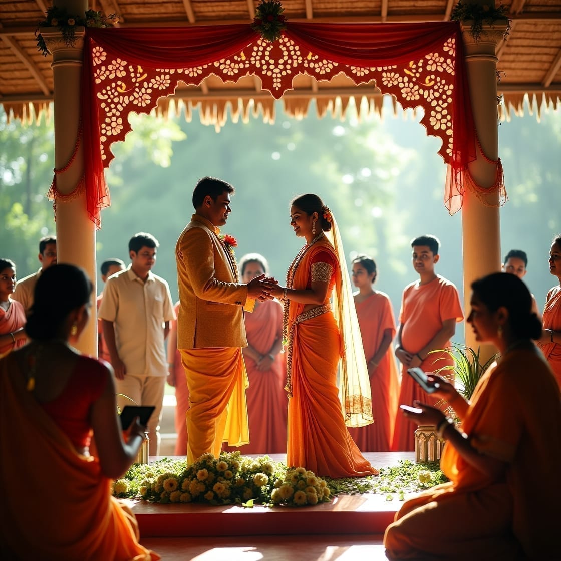 Traditional Sri Lankan attire