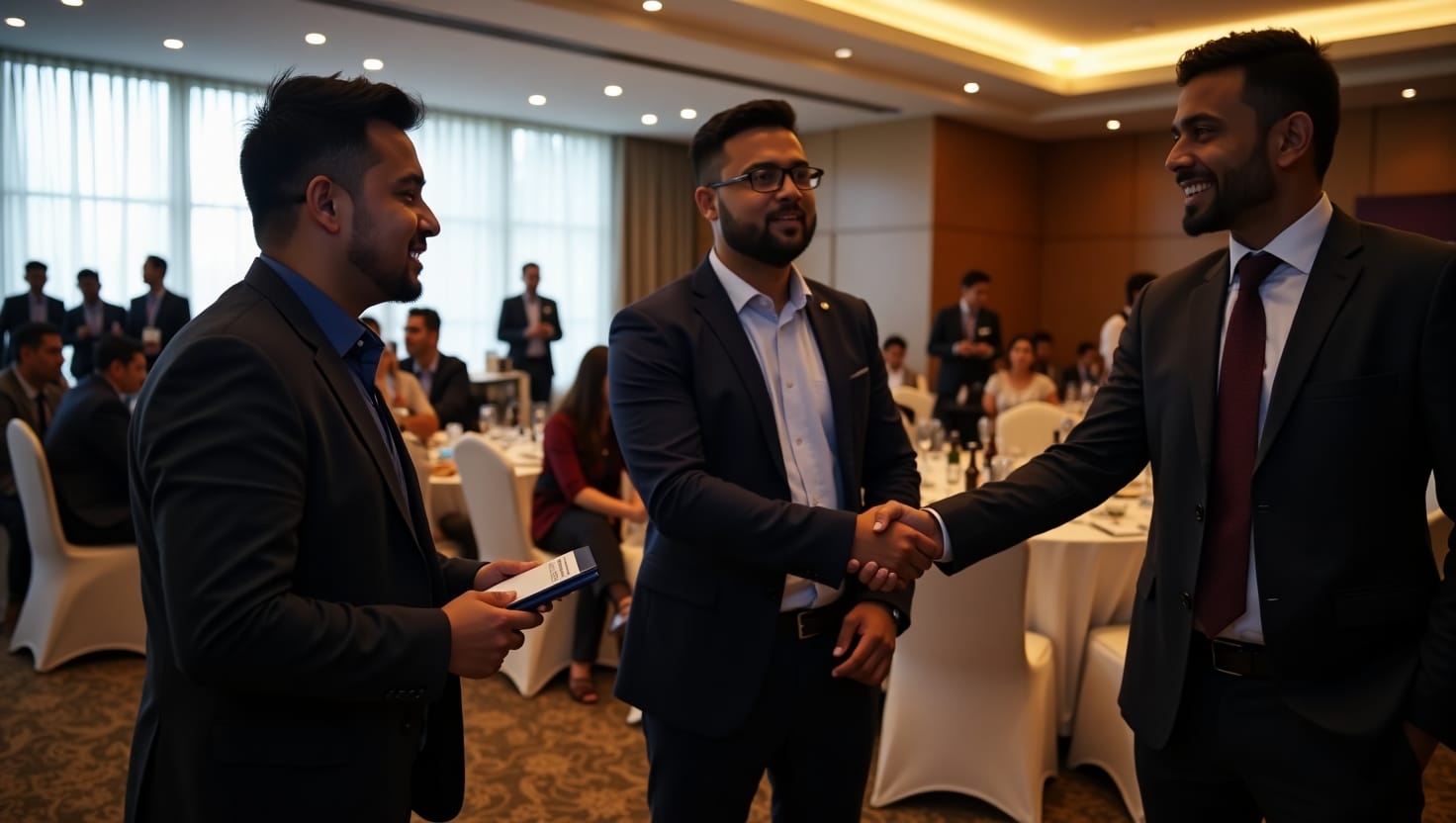 Corporate conference event